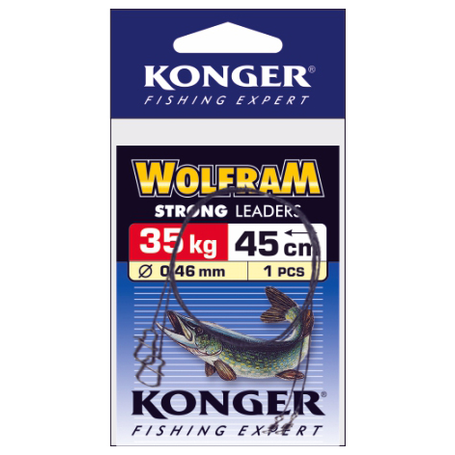 KONGER PRZYPON WOLFRAMOWY STRONG 35 cm/35 kg