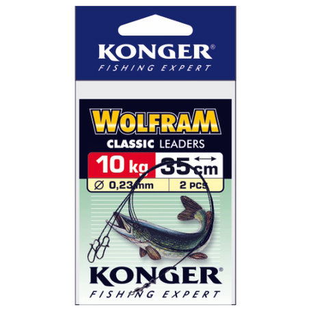 KONGER PRZYPON WOLFRAMOWY 35 cm 10 kg