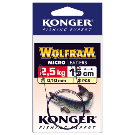 KONGER PRZYPON MICRO WOLFRAM 15cm 2,5 kg