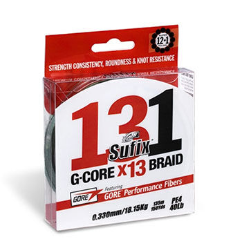 SUFIX PLECIONKA 131 BRAID VIS GREEN 150m 0,185mm