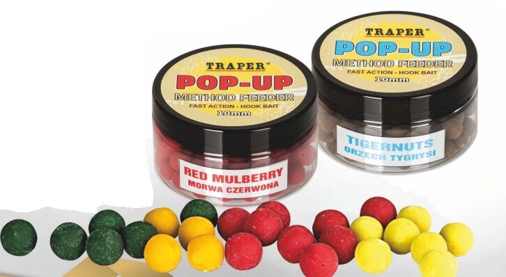 TRAPER KULKI MF POP UP 10 30g MORWA CZERWONA