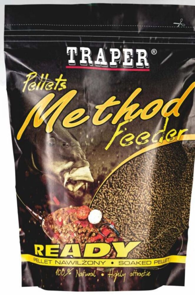 TRAPER PELLET METHOD FEEDER READY 500g 2mm OCHOTKA