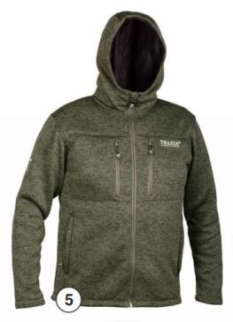 TRAPER BLUZA ALASKA HOOD OLIVE GREEN M