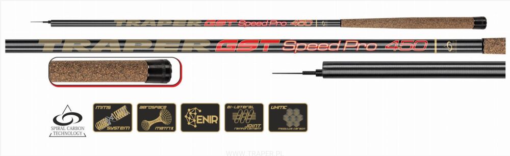 WĘDKA TRAPER GST SPEED PRO 325cm