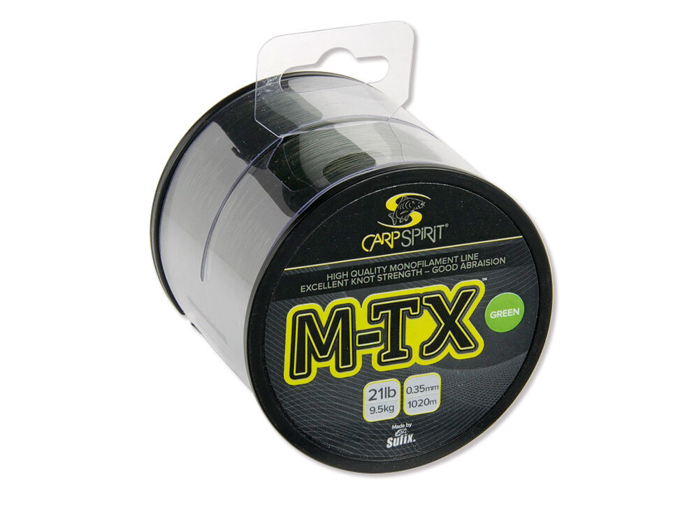 CARP SPIRIT ŻYŁKA M-TX GREEN 0,30mm 1410m 7kg