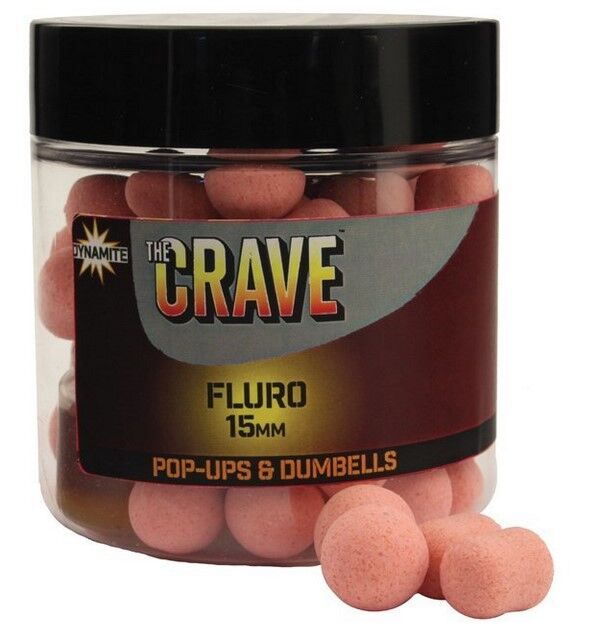 DYNAMITE BAITS FLURO POP-UPS THE CRAVE 15mm