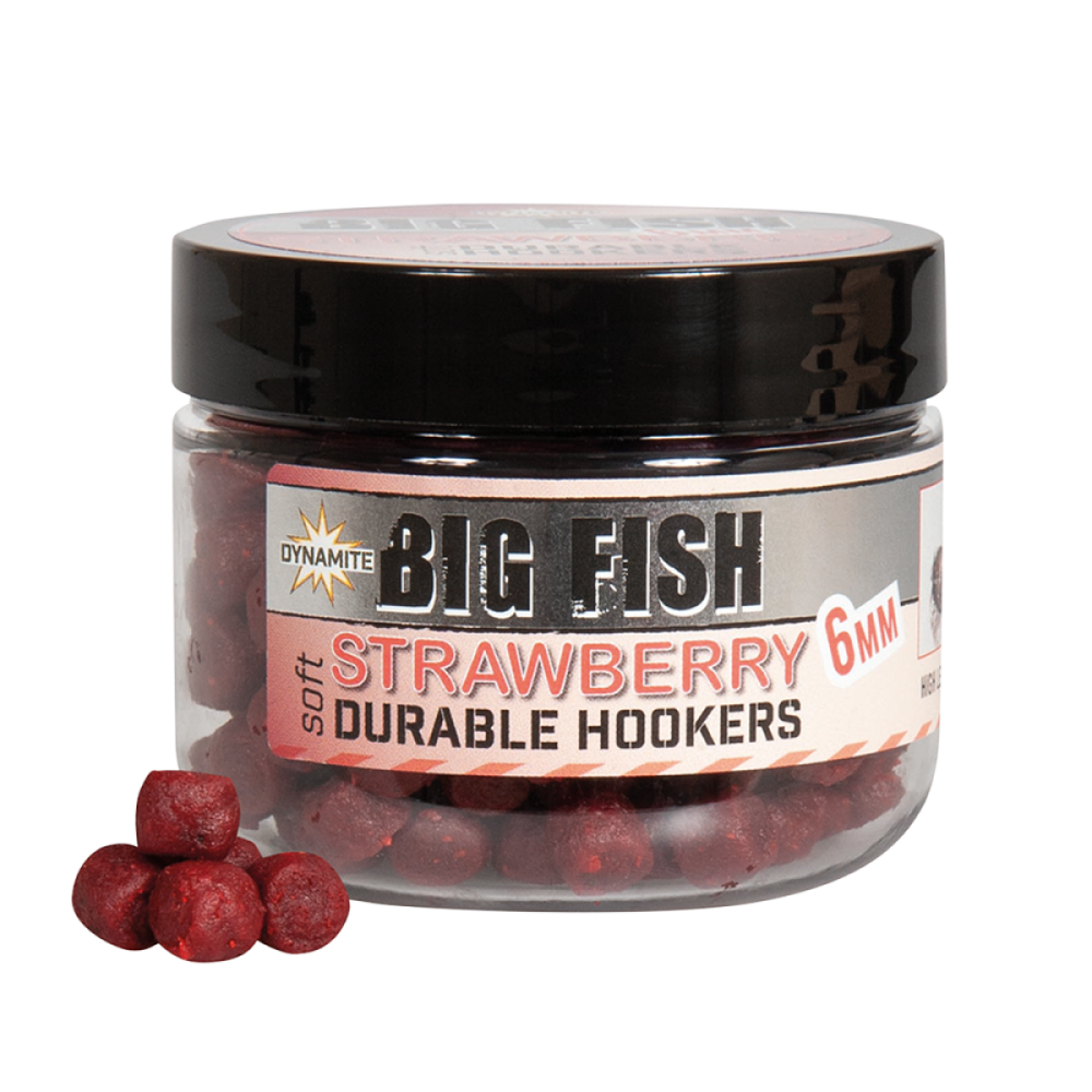 DYNAMITE BAITS PELLET DURABLE HP STRAWBERRY 6mm