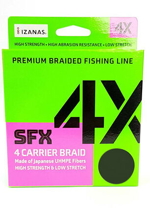 SUFIX PLECIONKA SFX 4X 135m LOW VIS GREEN 0,148mm