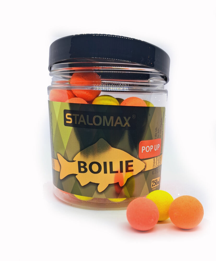 STALOMAX KULKI POP UP FLUO 16mm HALIBUT 250ml