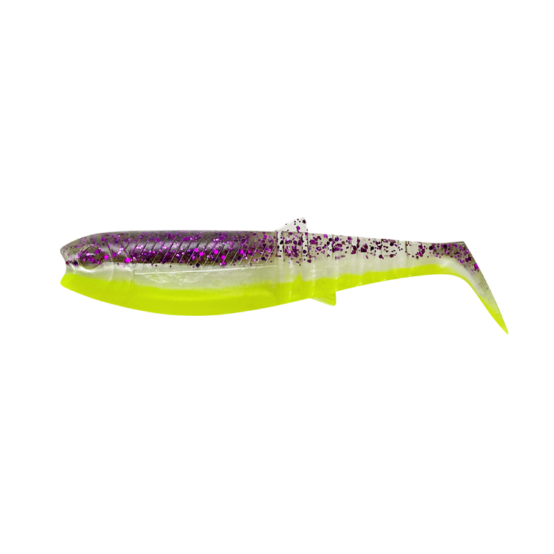 SAVAGE GEAR PRZYNĘTA CANNIBAL SHAD 10cm PURPLE GLITTER BOMB