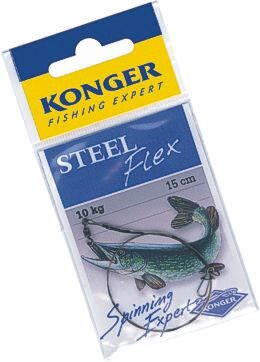 KONGER PRZYPON STEEL FLEX 15cm 10kg