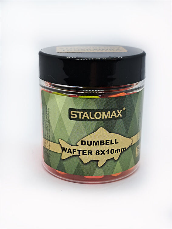 STALOMAX DUMBELL 8x10mm TRUSKAWKA RYBA 75ml FLUO