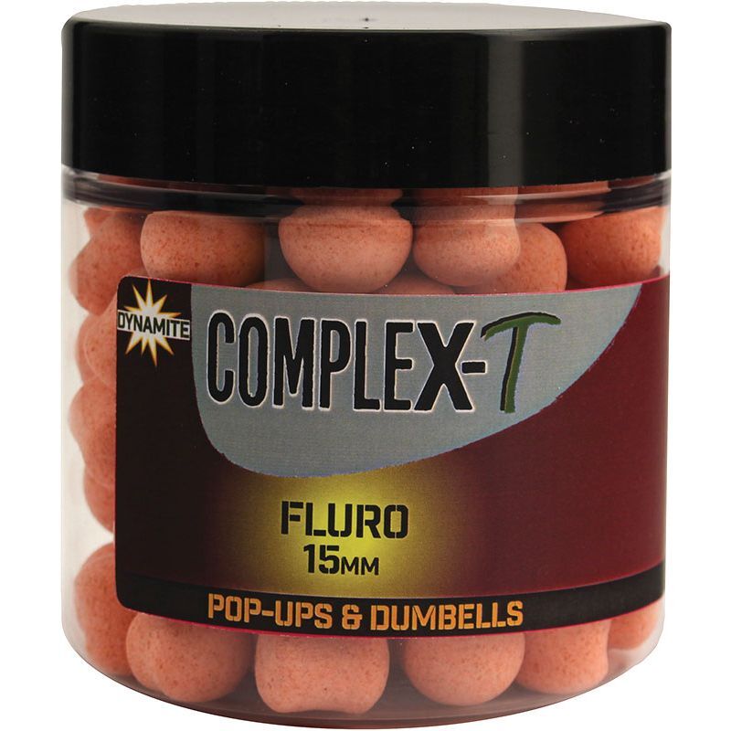 DYNAMITE BAITS KULKI COMPLEX-T FLURO POP-UPS 15mm