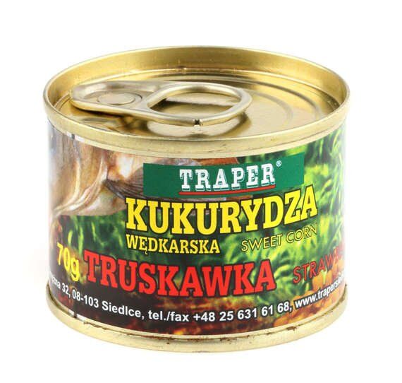 TRAPER KUKURYDZA PUSZKA TRUSKAWKA 70g