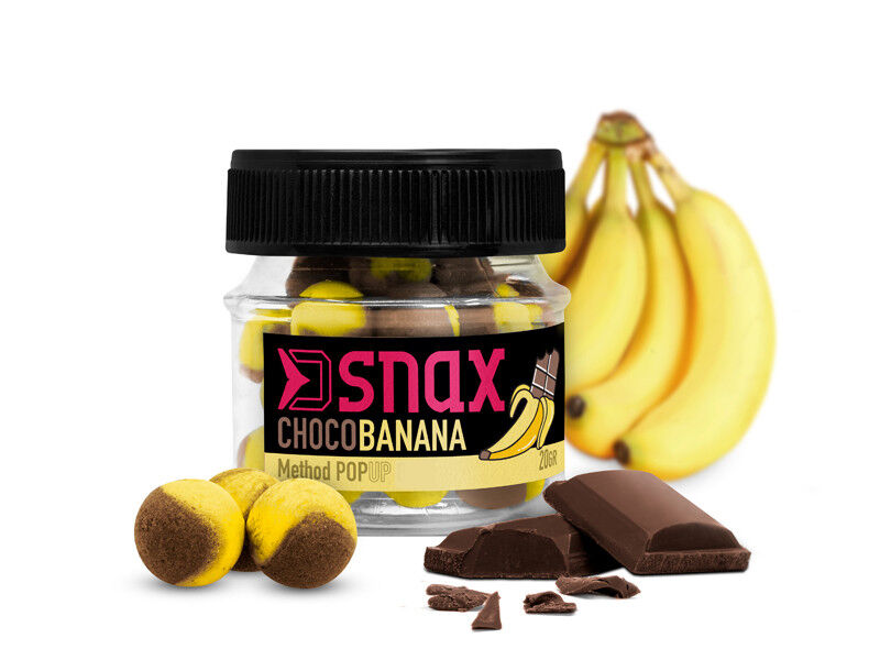 DELPHIN D SNAX KULKI POP 10mm CZEKOLADA-BANAN