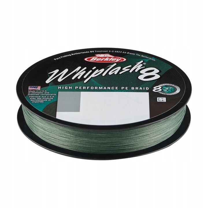 BERKLEY PLECIONKA WHIPLASH GREEN 150m 0,06