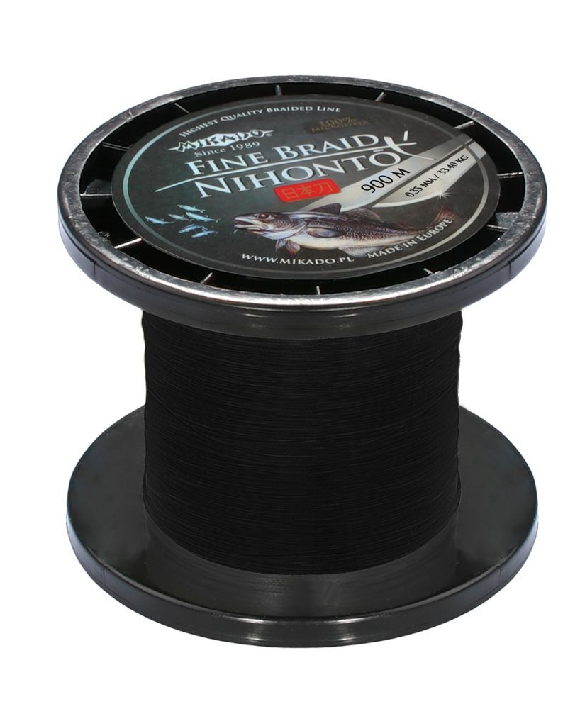 MIKADO PLECIONKA NIHONTO FINE BRAID BLACK 300m 0,23mm