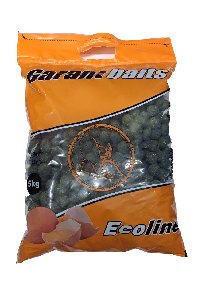 GARANT BAITS KULKI ECO BOILIES 5kg MUSZLA CZOSNEK 20mm