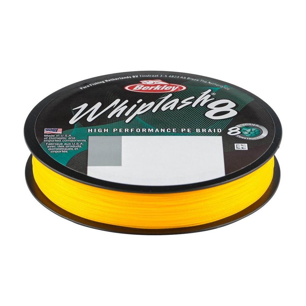 BERKLEY PLECIONKA WHIPLASH YELLOW 150m 0,12