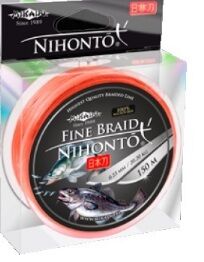 MIKADO PLECIONKA NIHONTO FINE BRAID ORANGE 150m 0,14