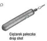 KONGER CIĘŻAREK PAŁECZKA DROP SHOT 3gr 3szt