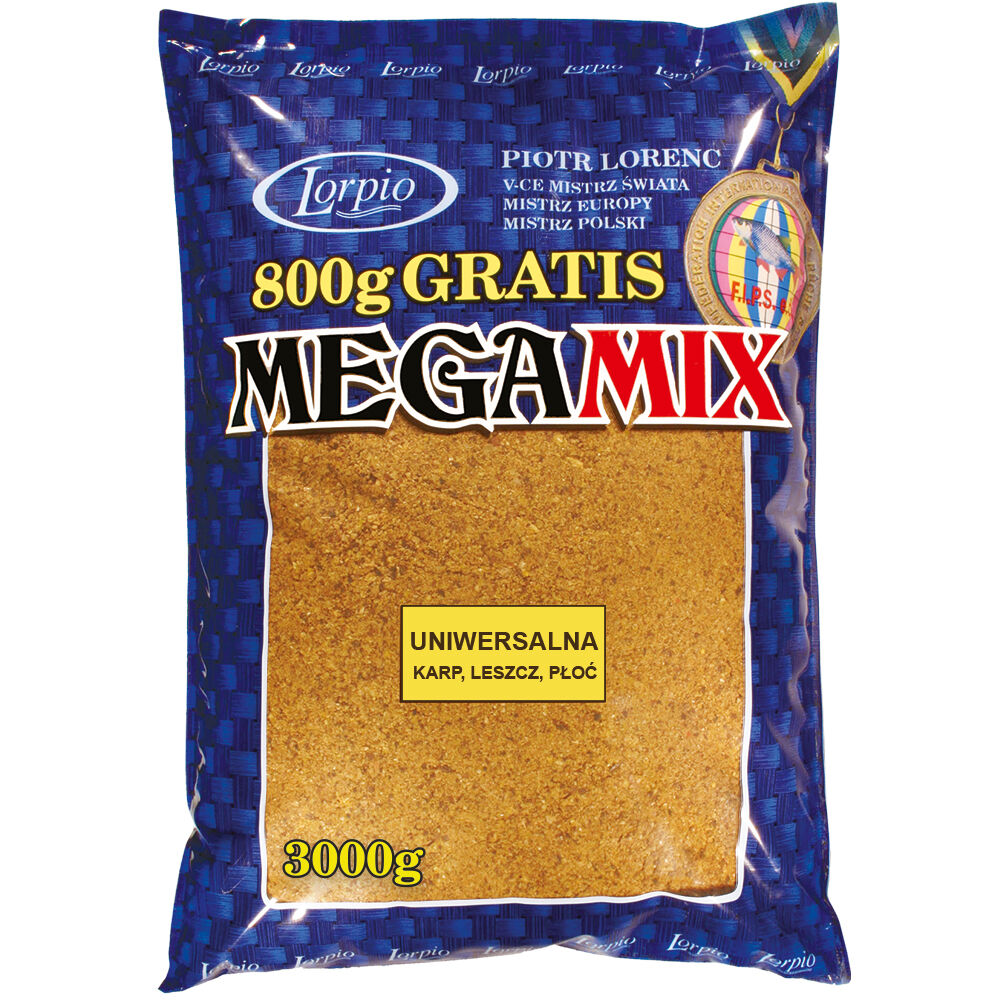 LORPIO ZANĘTA MEGA MIX 3kg UNIWERSALNA