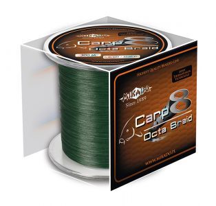 MIKADO PLECIONKA CARP OCTA BRAID GREEN 300m 0,20mm