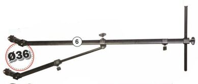 TRAPER POPÓRKA MATCH & FEEDER (Ø36mm, 120-210cm)