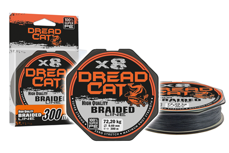 KONGER PLECIONKA SUMOWA DREAD CAT X8 BLACK 0,30mm 300m