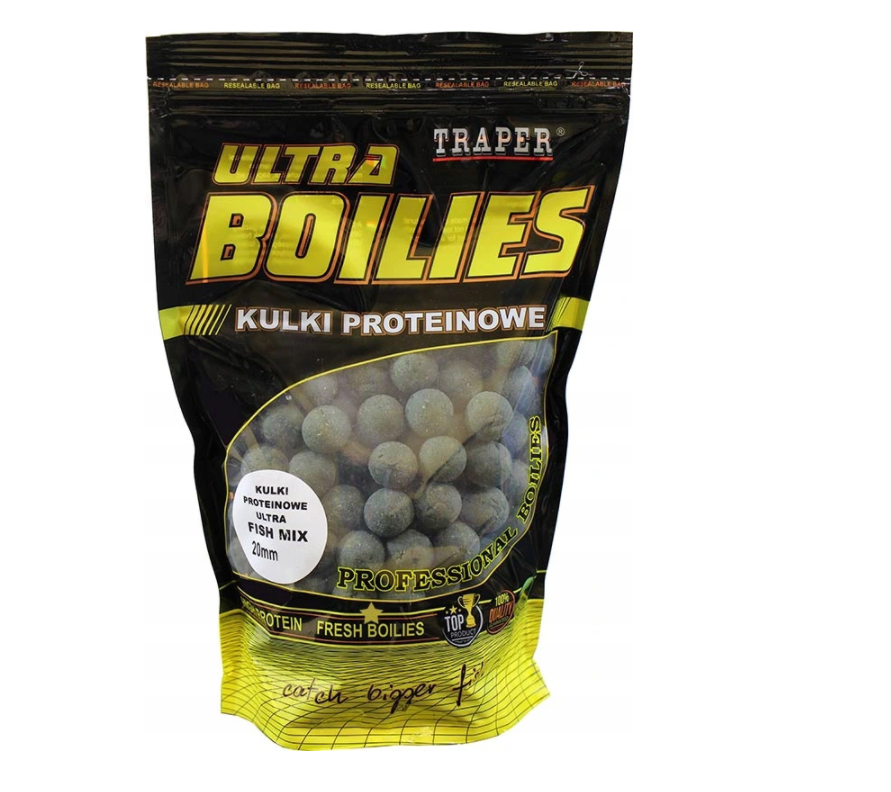 KULKI PROTEINOWE TRAPER ULTRA 16mm 1kg FISH MIX