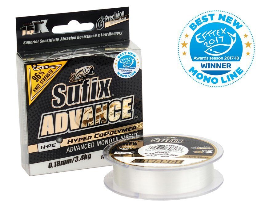 SUFIX ŻYŁKA ADVANCE CLEAR 0,20 150m