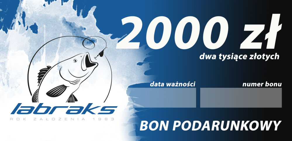 BON PODARUNKOWY 2000 zł WERSJA ELEKTRONICZNA