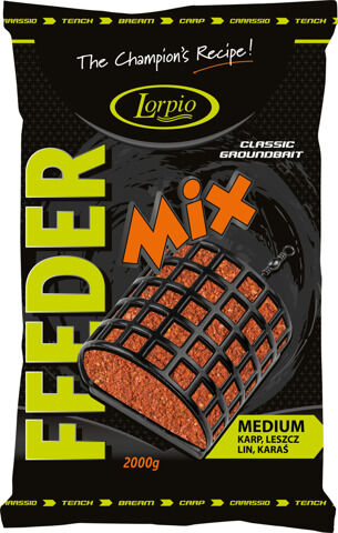 LORPIO ZANĘTA FEEDER MIX 2kg MEDIUM