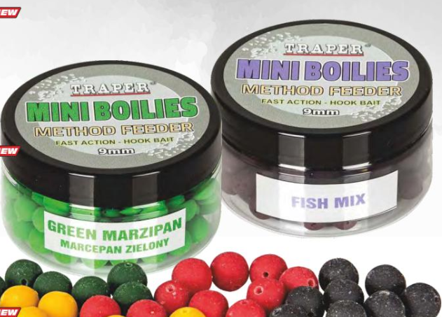 TRAPER MINI BOILIES MF FISH MIX 9MM 50G