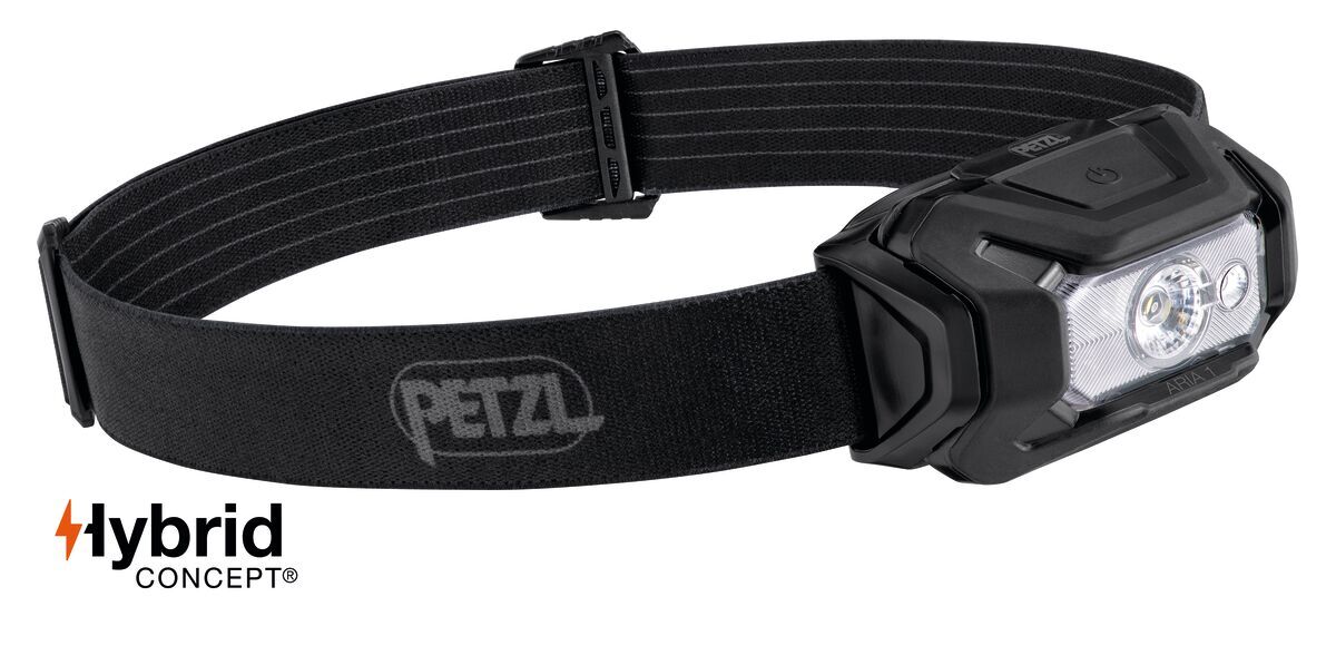 PETZL LATARKA CZOŁOWA ARIA 1 RGB 350 CZARNY