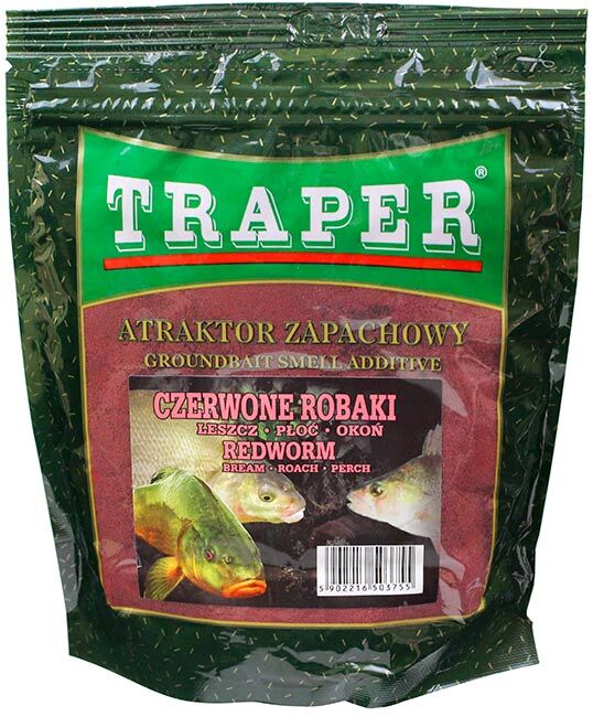 TRAPER ATRAKTOR CZERWONE ROBAKI 250g