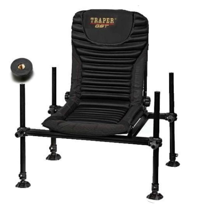 TRAPER FOTEL FEEDER GST PRO BLACK