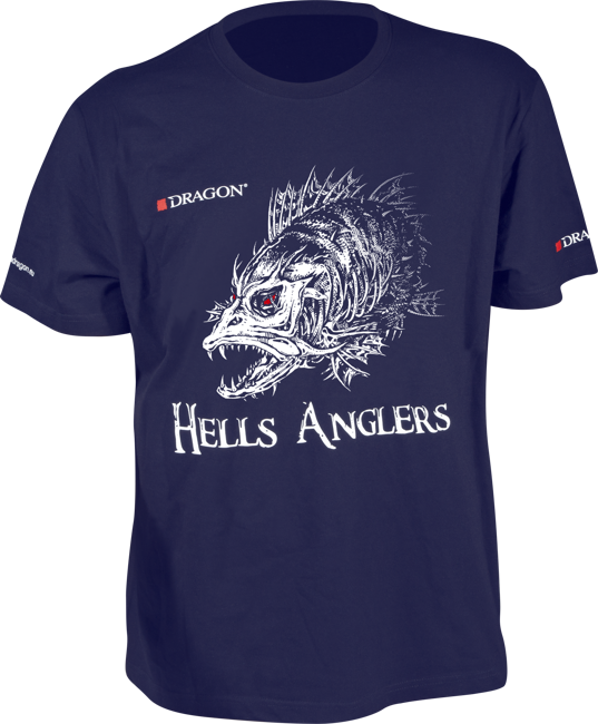 DRAGON KOSZULKA HELLS ANGLERS SANDACZ GRANAT L