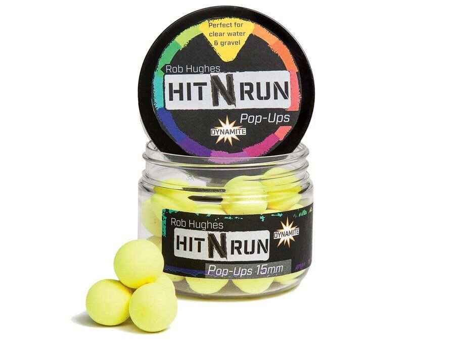 DYNAMITE BAITS KULKI HIT N RUN POP-UP 12mm YELLOW