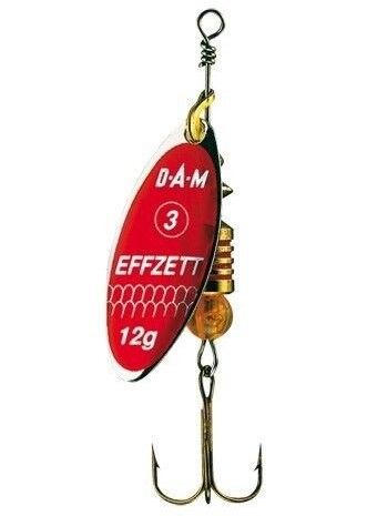 DAM EFFZETT BŁYSTKA SPINNER PREDATOR 4 17g RED