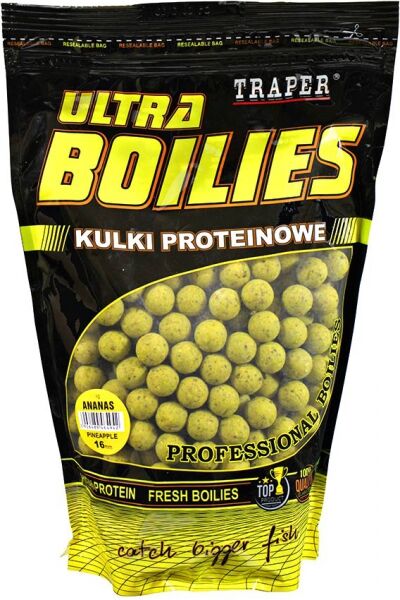 TRAPER KULKI PROTEINOWE ULTRA 5kg 16mm ANANAS