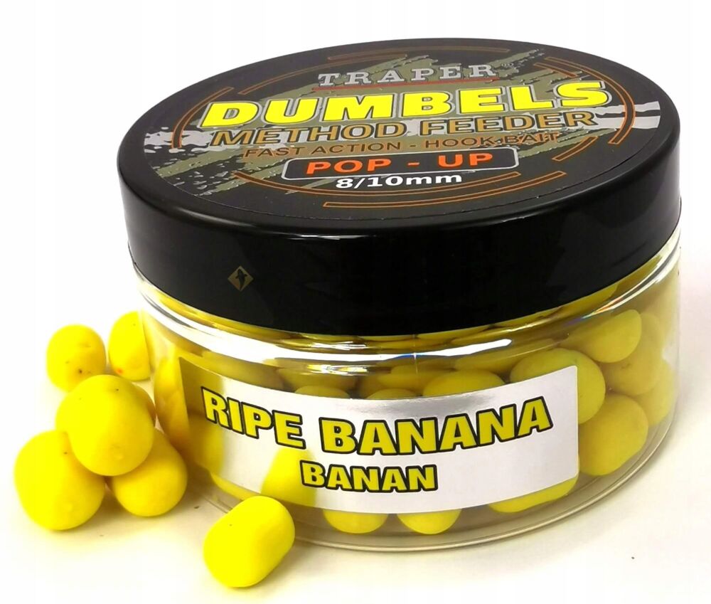 TRAPER DUMBELS MF POP UP 8-10 30g BANAN