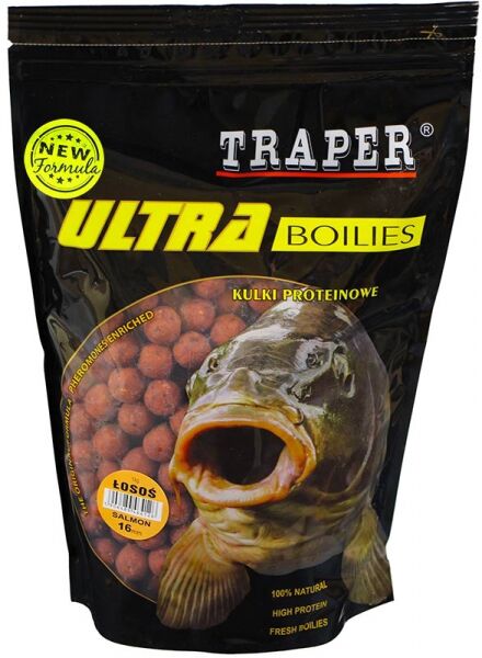 TRAPER KULKI PROTEINOWE ULTRA 1kg 16mm TUTTI FRUTTI