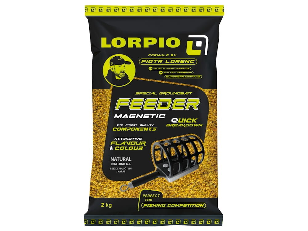 LORPIO ZANĘTA FEEDER MAGNETIC 2kg NATURAL