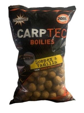 DYNAMITE BAITS CARPTEC KULKI 1kg 20mm SCOPEX WANILIA