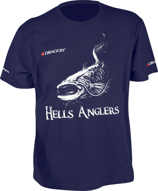 DRAGON KOSZULKA HELLS ANGLERS SUM GRANAT XL