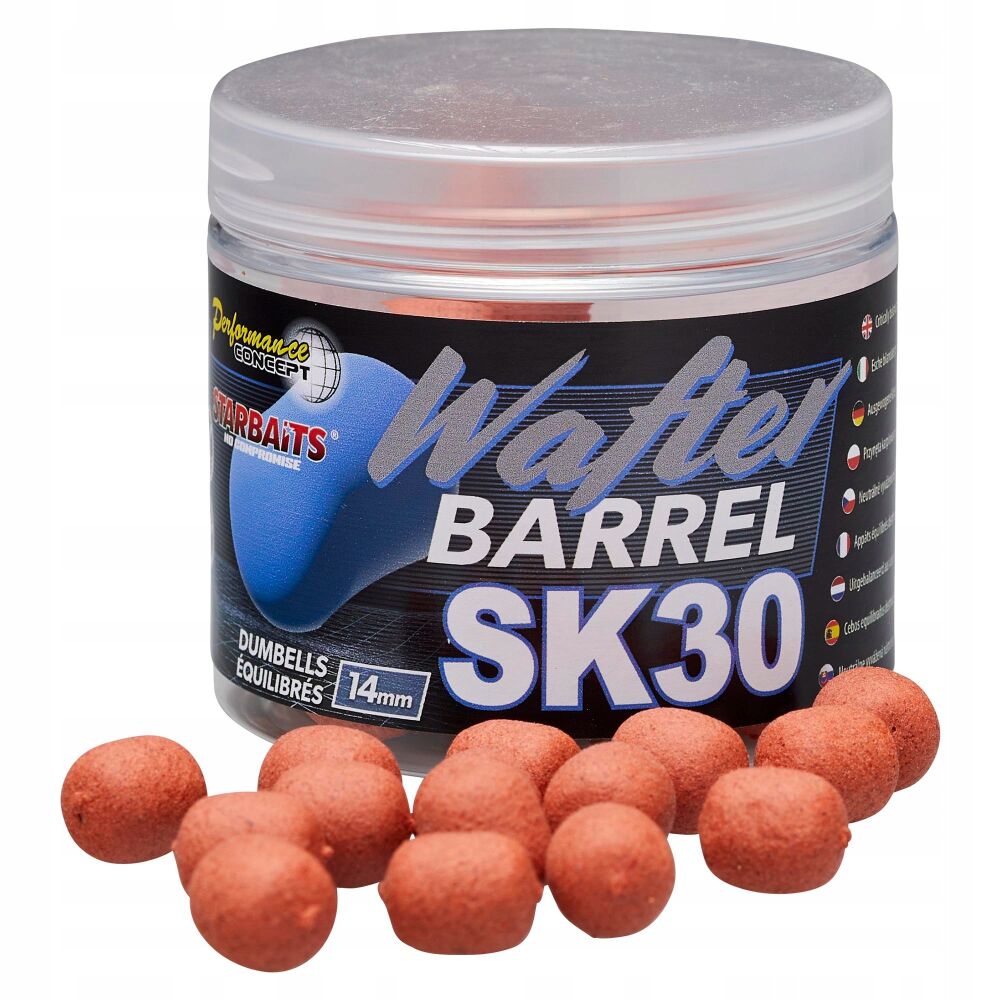 STARBAITS KULKI WAFTER BARREL 50g SK30 14mm