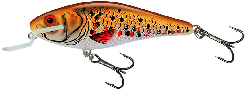 SALMO WOBLER EXECUTOR SR 5 HOLOGRAPHIC GOLDEN BACK