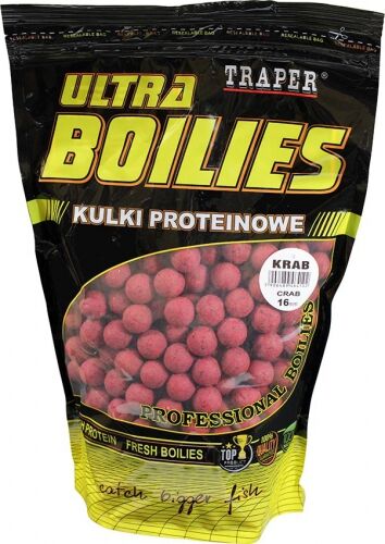 TRAPER KULKI PROTEINOWE ULTRA 1kg 16mm KRAB