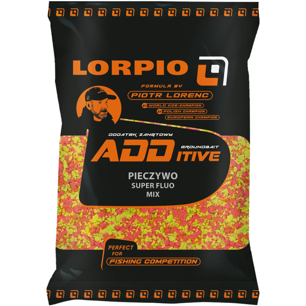 LORPIO DODATEK DO ZANĘT PIECZYWO FLUO MIX 400g